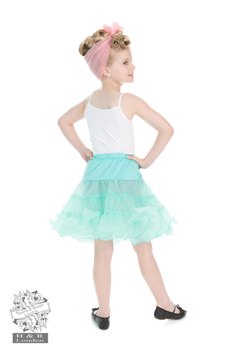 Petticoat in Baby Green